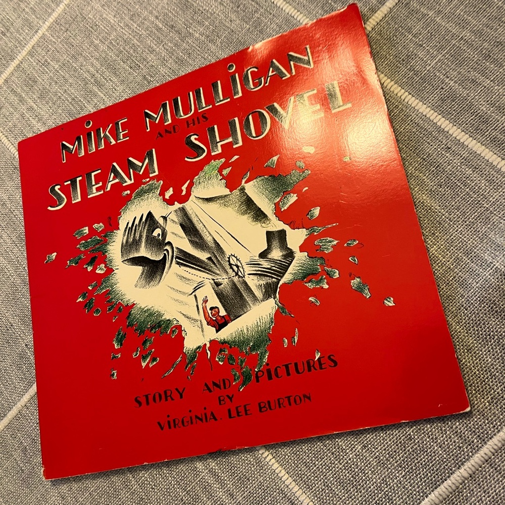 “Mike Mulligan and His Steam Shovel” Children’s Paperback Book - New Condition